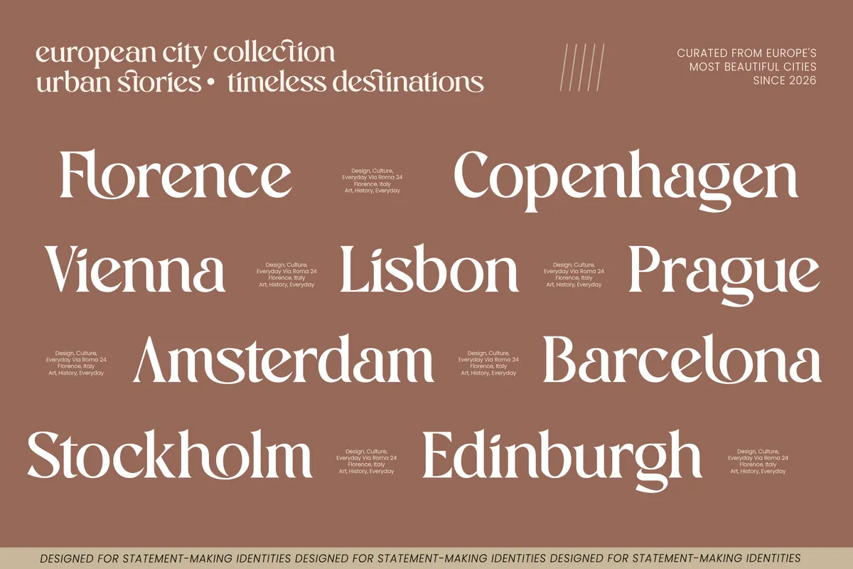Vielotta - Elegant Editorial Serif