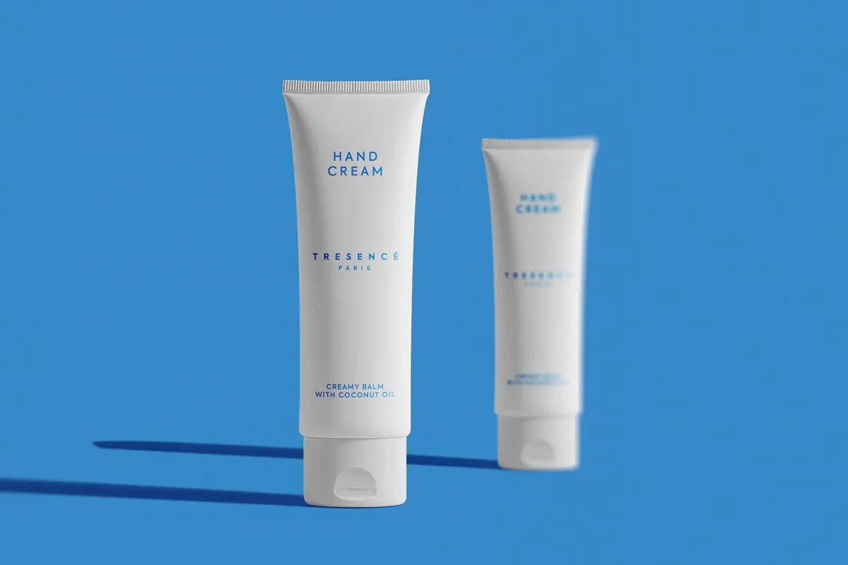 Face Cream Tube Mockup