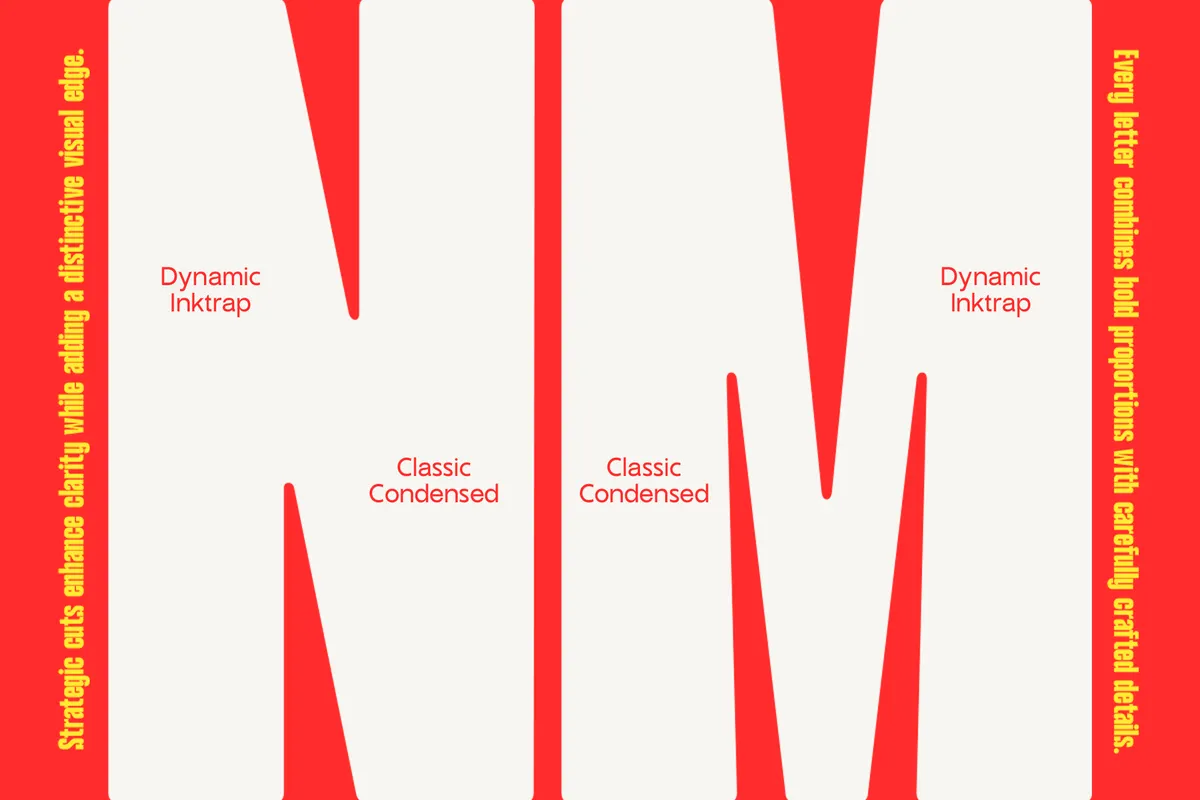 GC Heronium - Tall Condensed Sans Serif Family