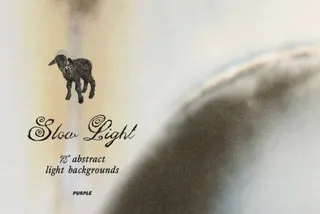 Slow Light: Abstract Backgrounds