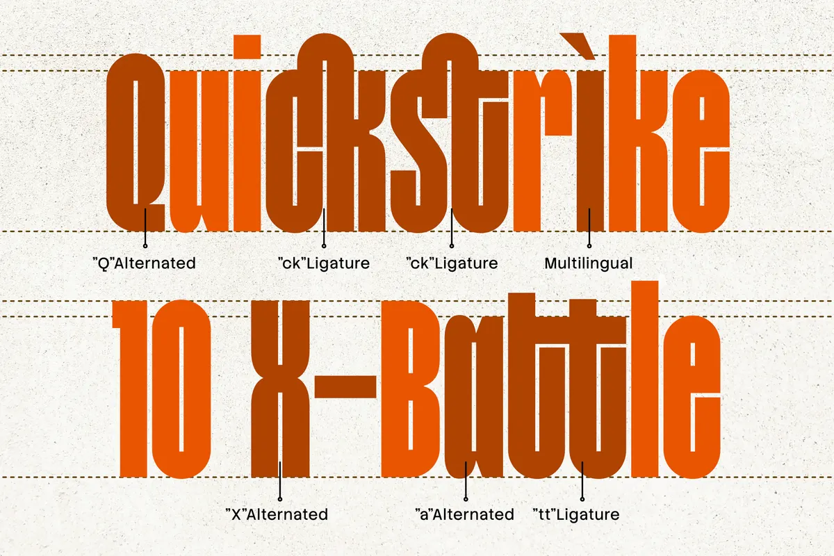 Movault - Tall Super Condensed Sans Serif Font