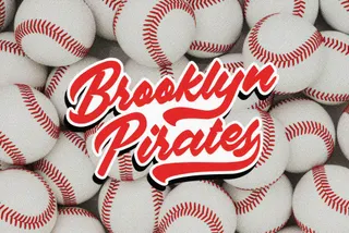 Brooklyn Pirates - Baseball Font