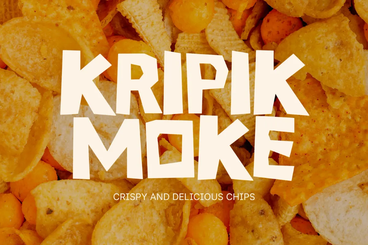 Soeber Mebor - Food Display Font