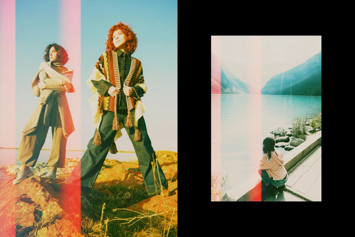 Light Leak Film Photo Effect