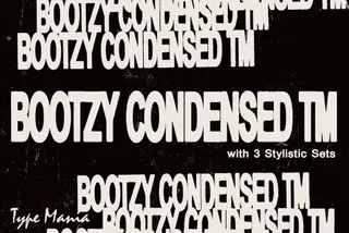 Bootzy Condensed TM | Rugged Font