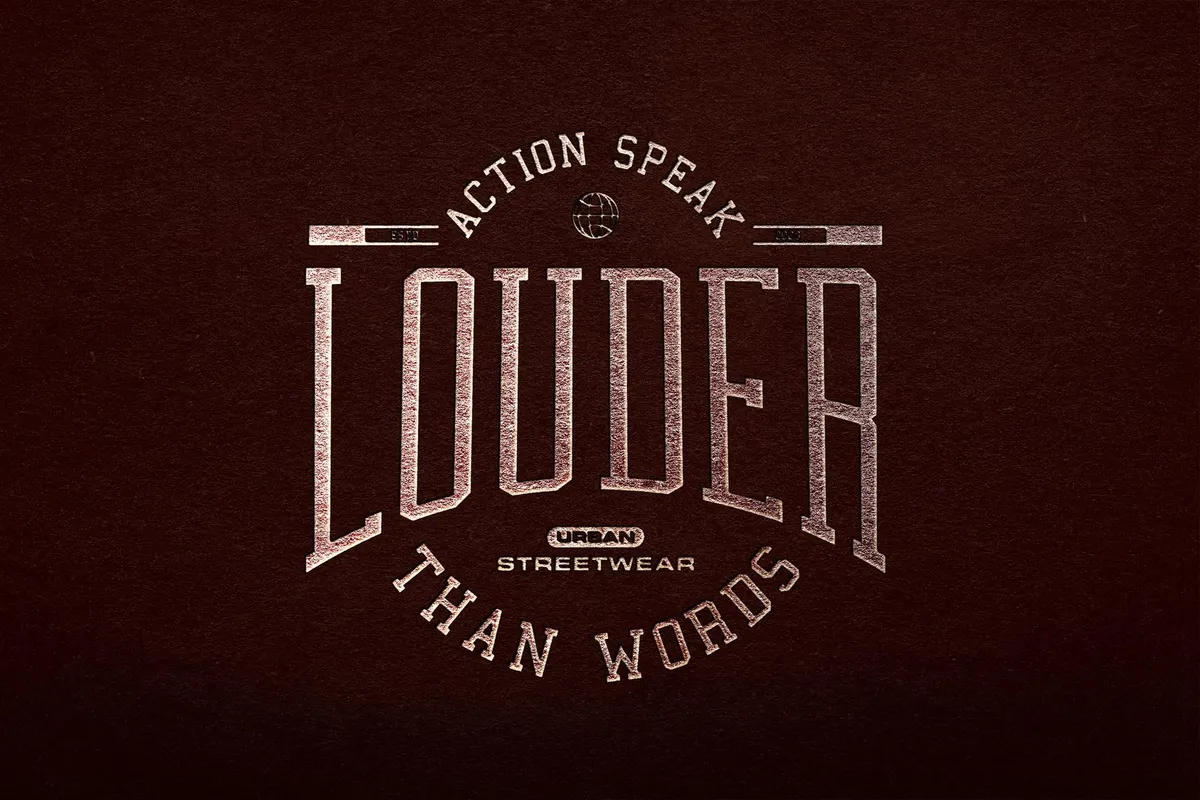Embossed Paper Logo Mockup
