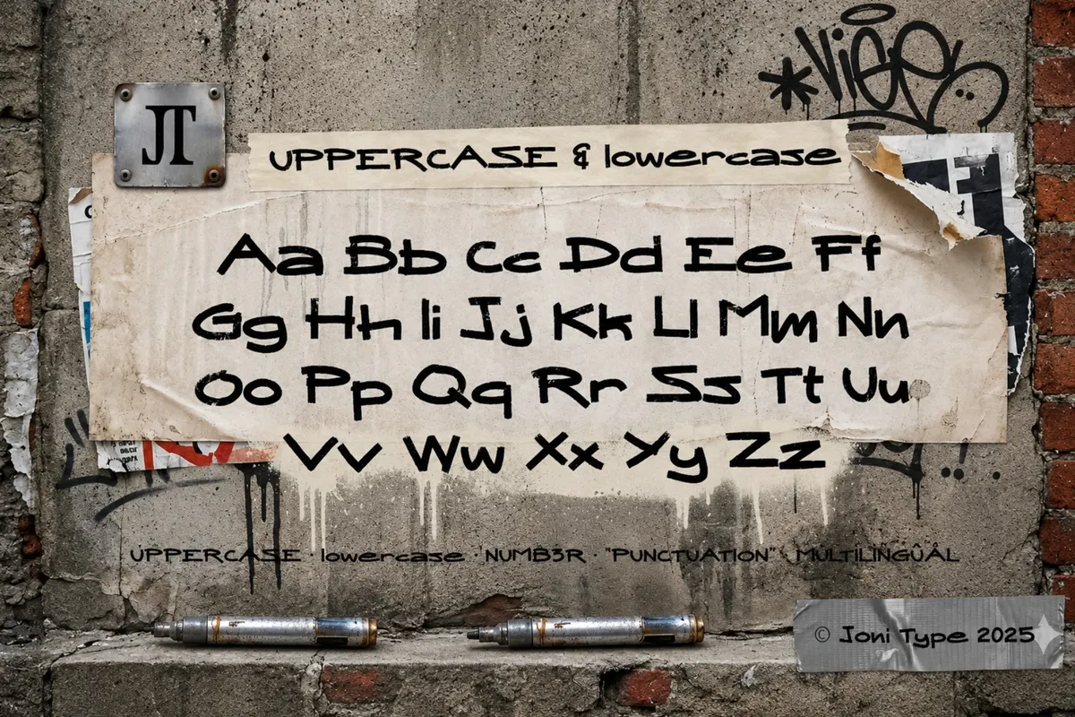 Artsytechra - Handdrawn Scribble Font