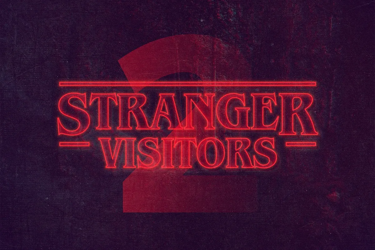 Back to the 80s Retro Text Effects