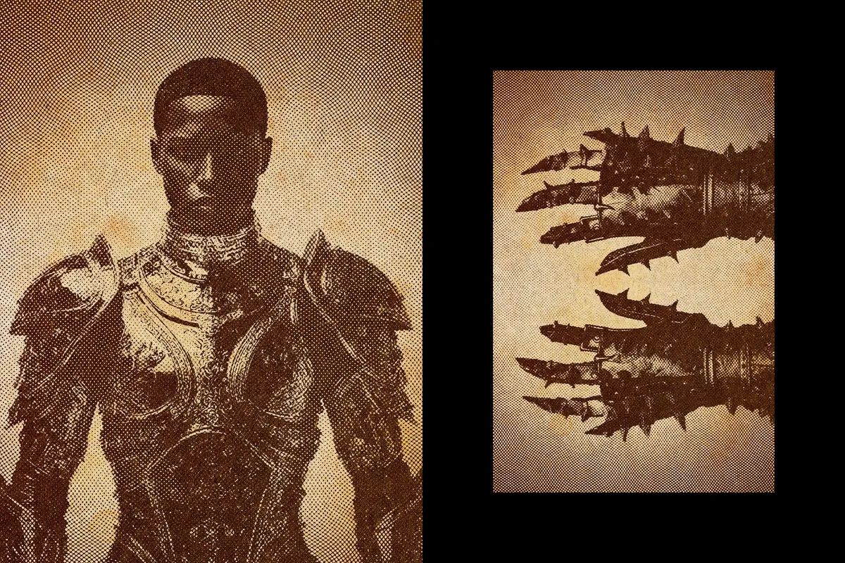 Antique Pattern Photo Effect