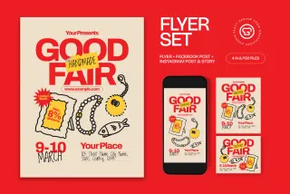 Handmade Goods Fair Flyer