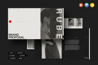 RUBE - Fashion Brand Proposal Template