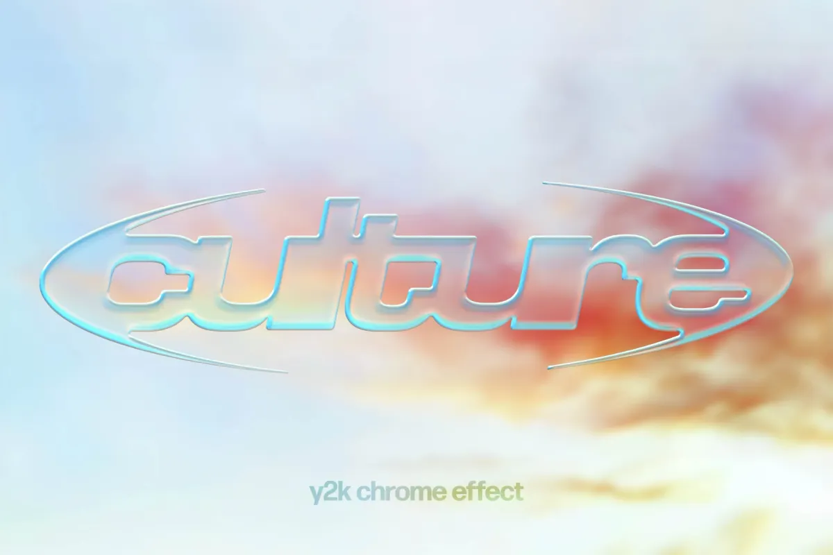 Clear Chrome Effect