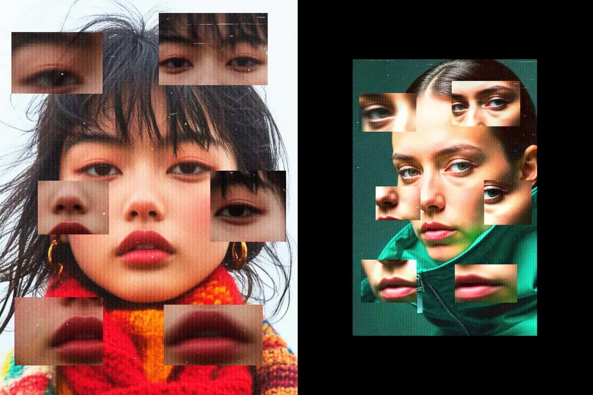 Error Screen Photo Effect