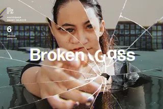 Broken Glass Photo Effect