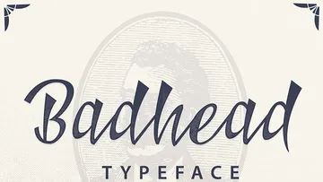 Badhead Typeface