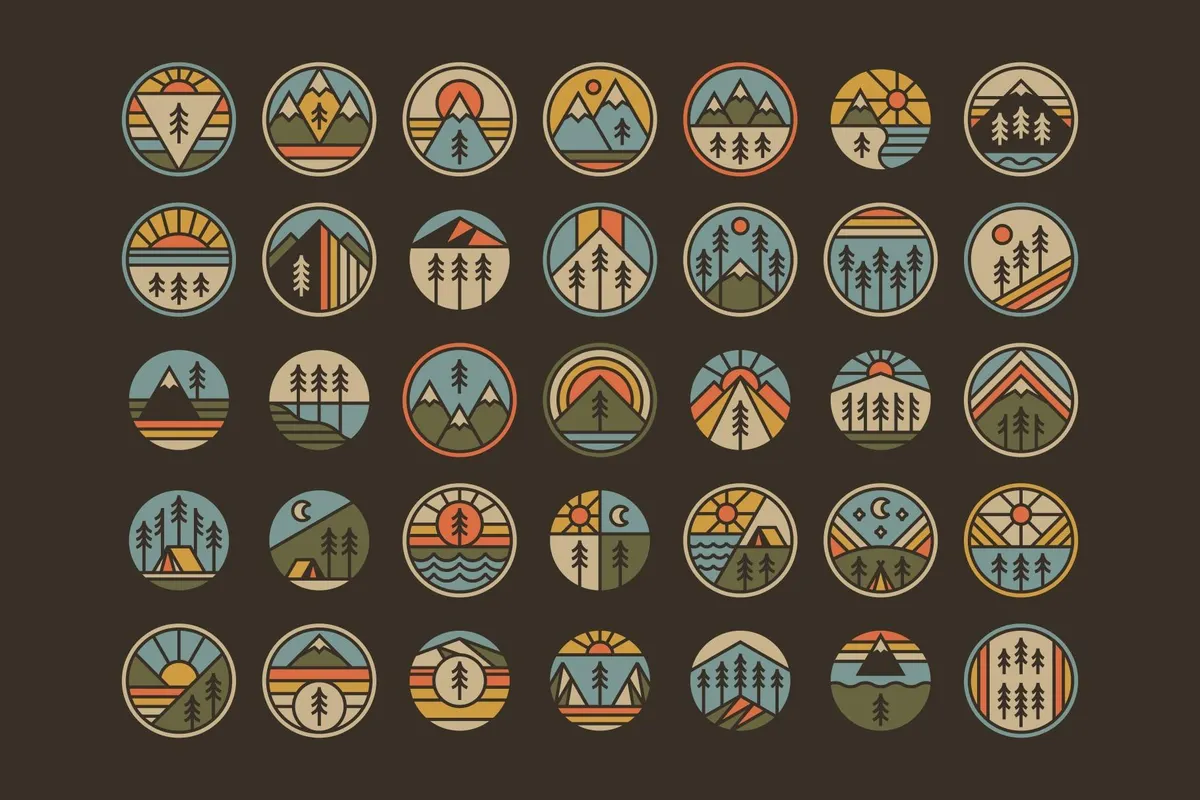 All-Circle Outdoor Badges