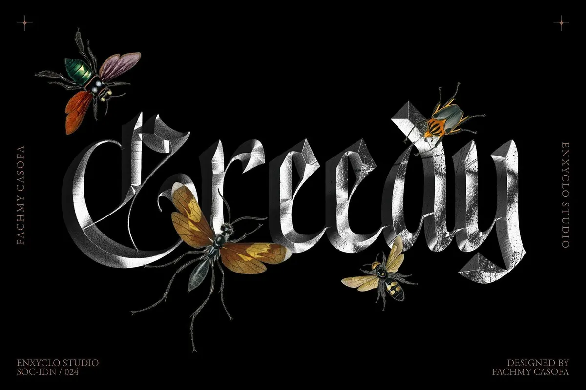 NCL Enigmatic Waesbendiy — Blackletter Font