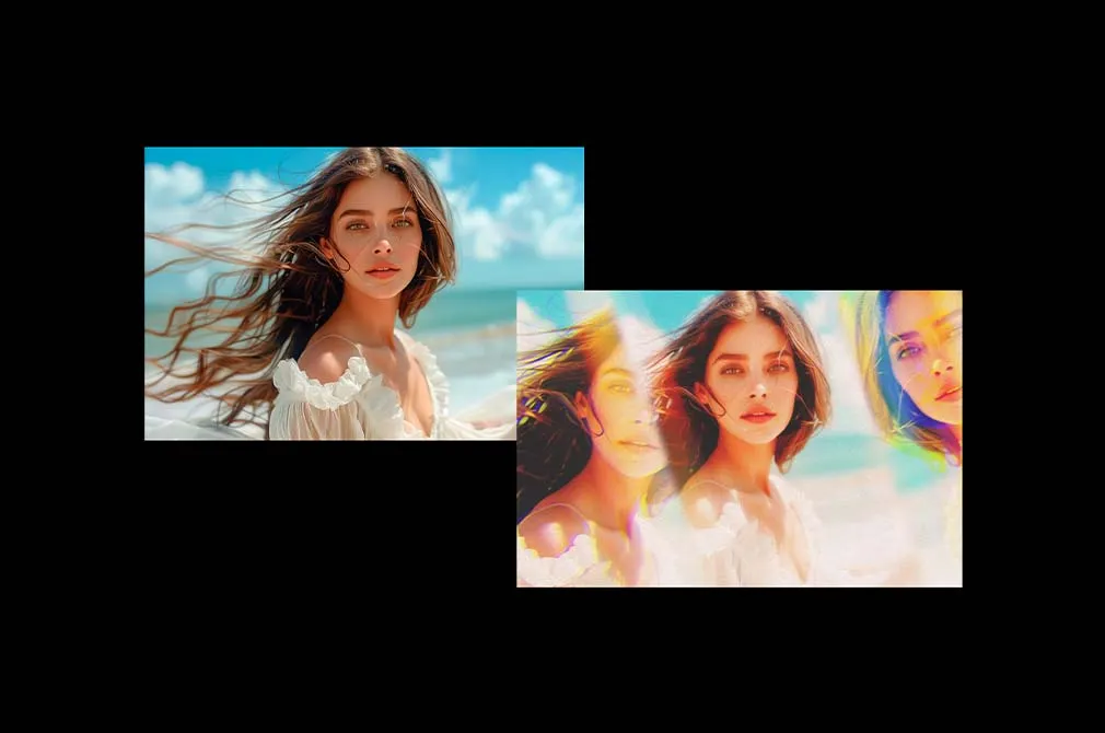 Inverted Prismatic Photo Effect