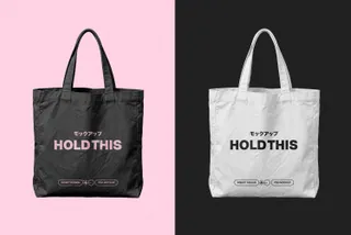 Structured Tote Bag Mockup