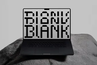 Moon-Landed Macbook Mockup