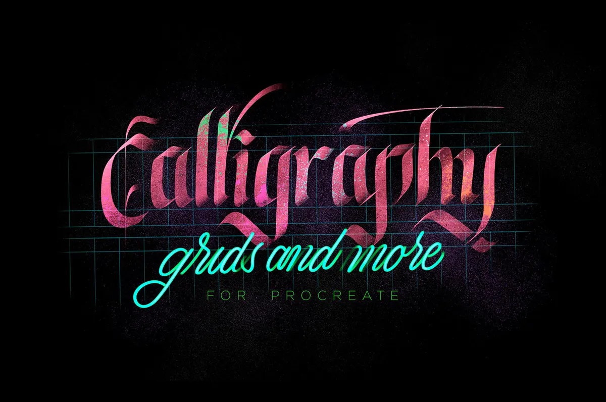 Calligraphy Procreate Brushes