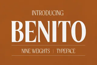 Benito - Timeless Typeface
