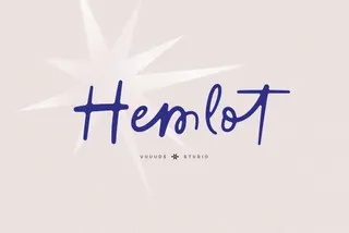 Hemlot - Handwritten Signature Font