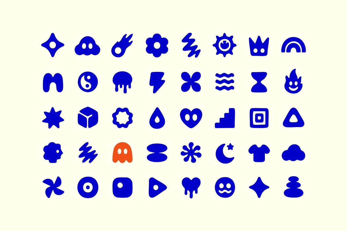 Playful Y2K Icons