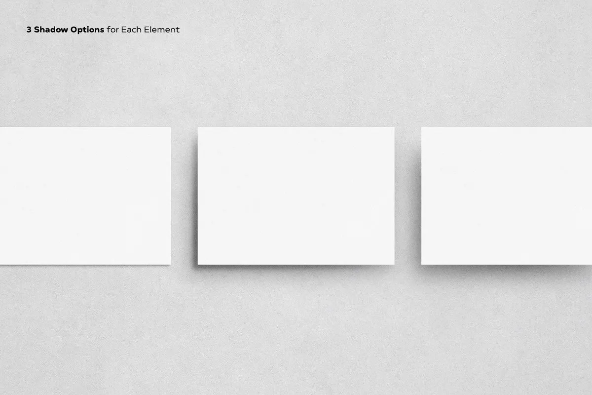 Solus Shadow Stationery Mockups