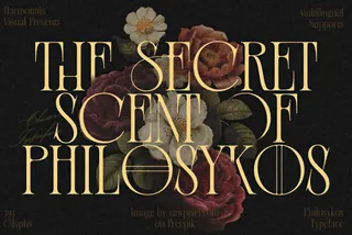 Philosykos — Fancy Classic Serif