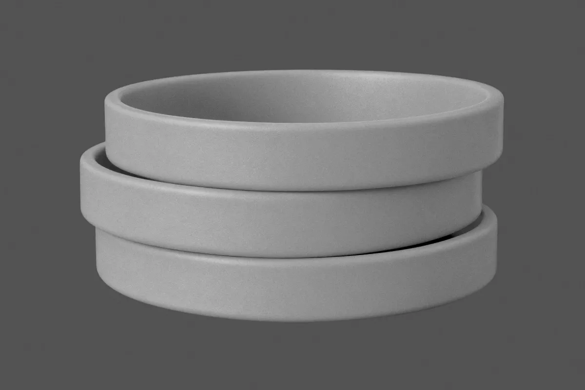 Stacked Rubber Wristbands Mockup