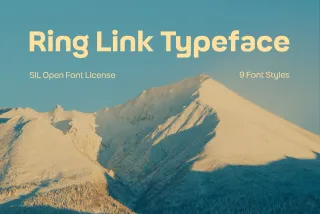 Ring Link Typeface
