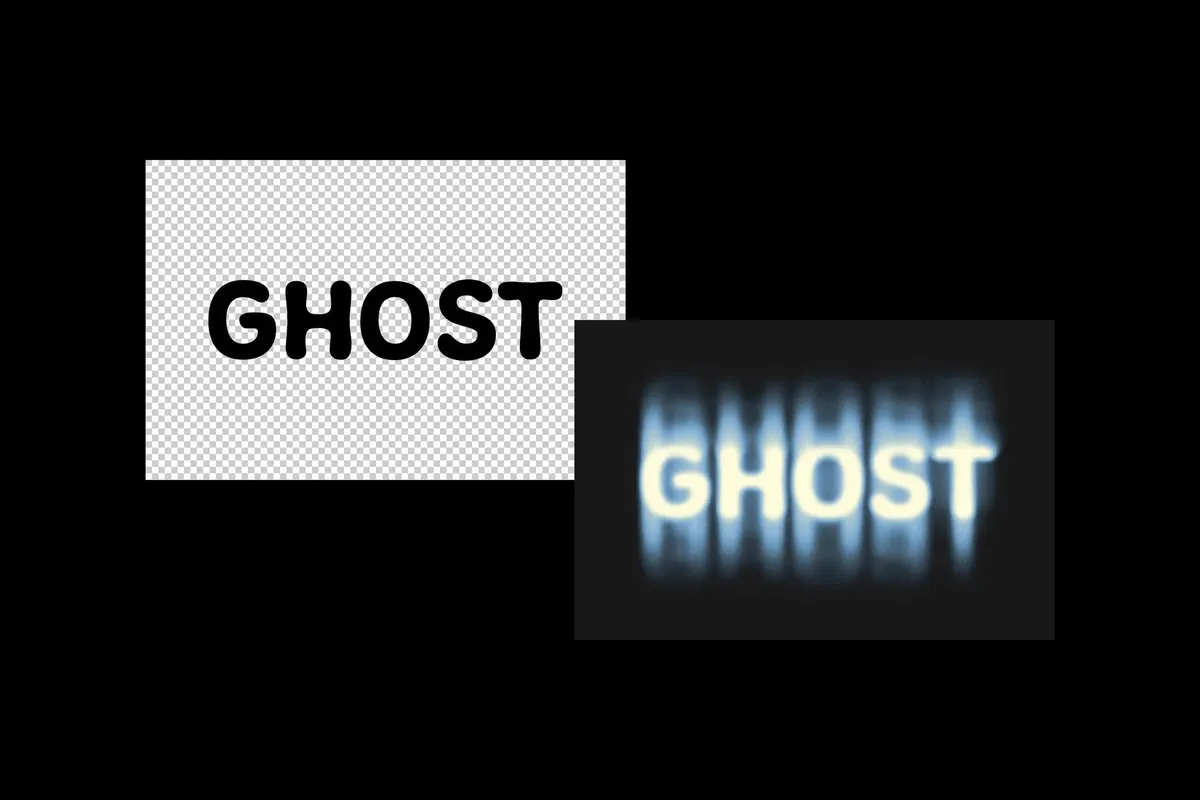 Ghost Text Effect