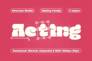Acting - Slab Rounded Family