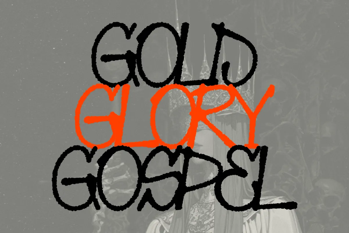 Gorkesq - Ancient Handwritten Display Font