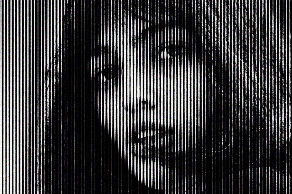 Halftone Patterns Poster Effect