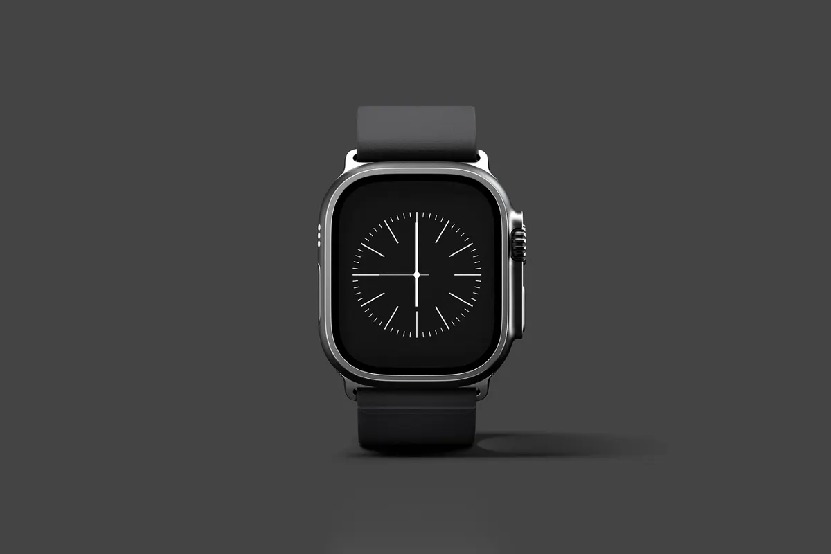 Apple Watch Ultra Mockup