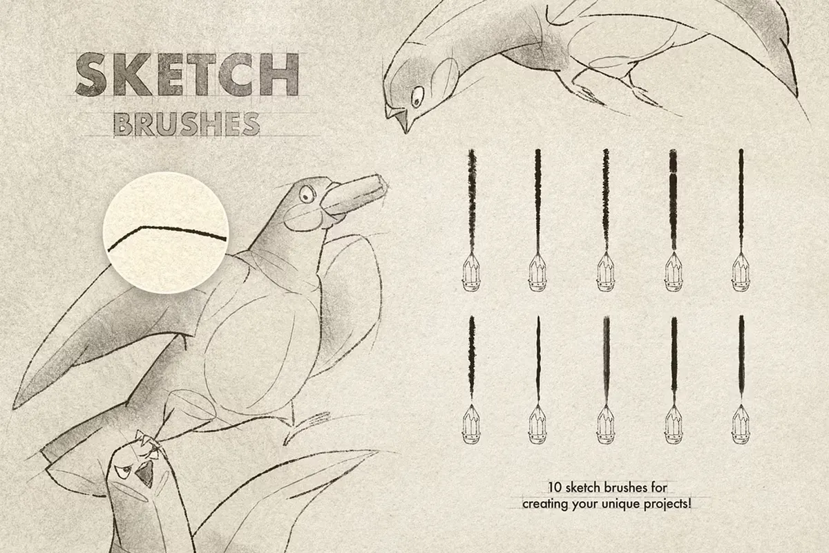 Artista Multi-App Brushes