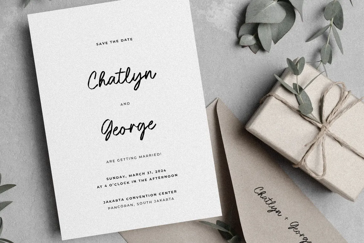 Brittney and Jasmine - Signature Brush Font