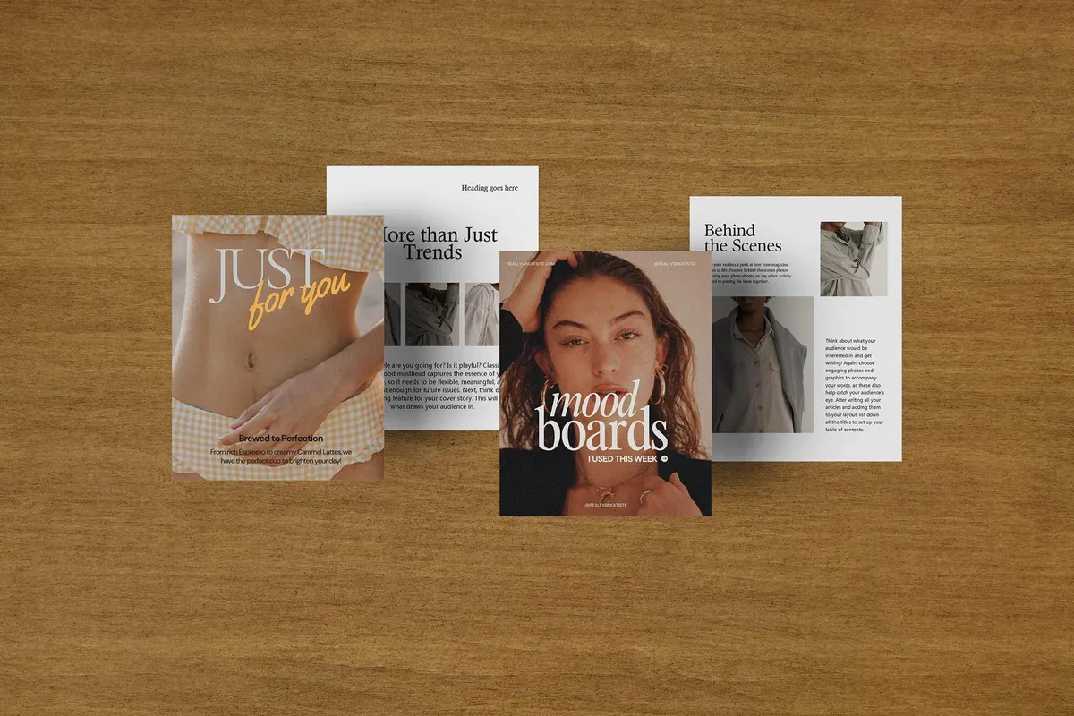 IG Social Posts Mockup