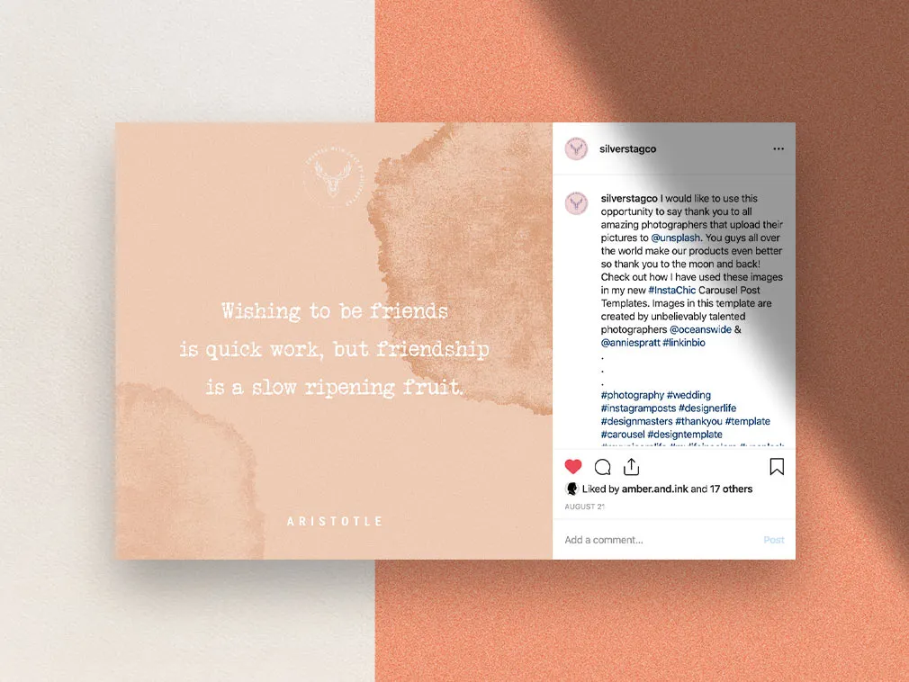 InstaQuotes: Instagram Templates