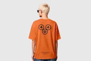 Oversized T-Shirt Back Print Mockup