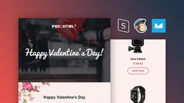 Valentine's Day Email Template