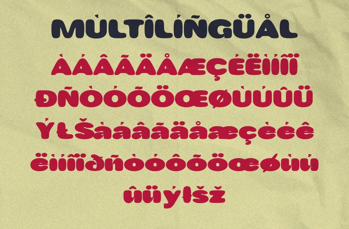 Bonaci Comic Typeface