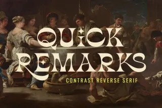 Quick Remarks - Reverse Serif