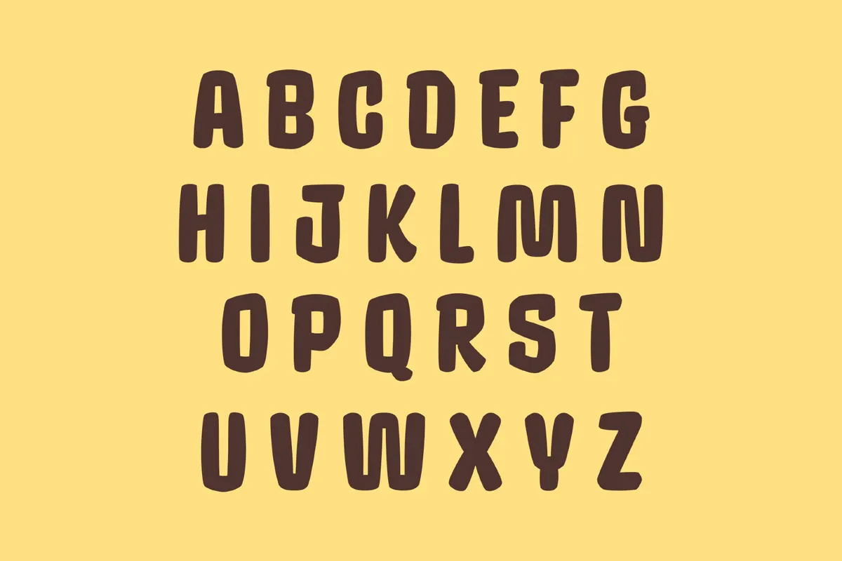 Manosque - Bold Chunky Font