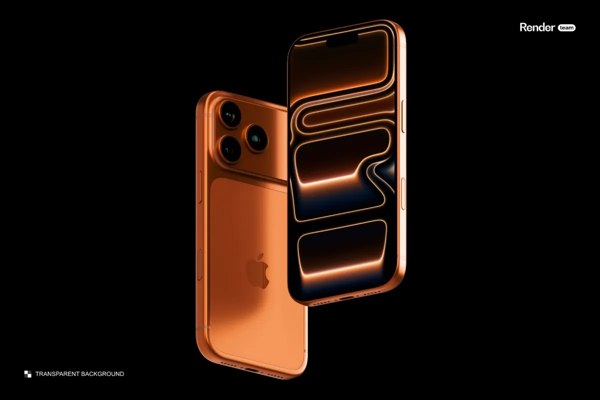 iPhone 17 Pro Mockup Set