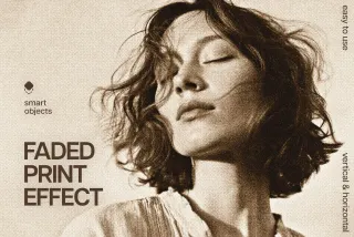 Faded Print Photo Effect