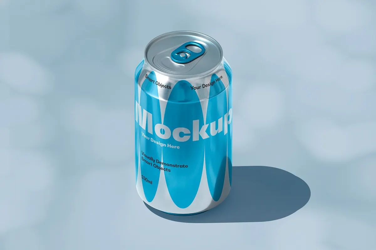 Frozen Can Mockup Set
