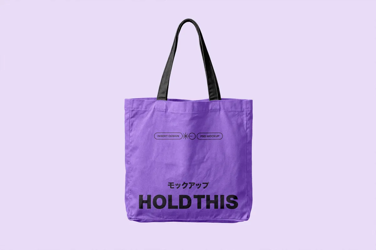 Canvas Tote Bag Mockup